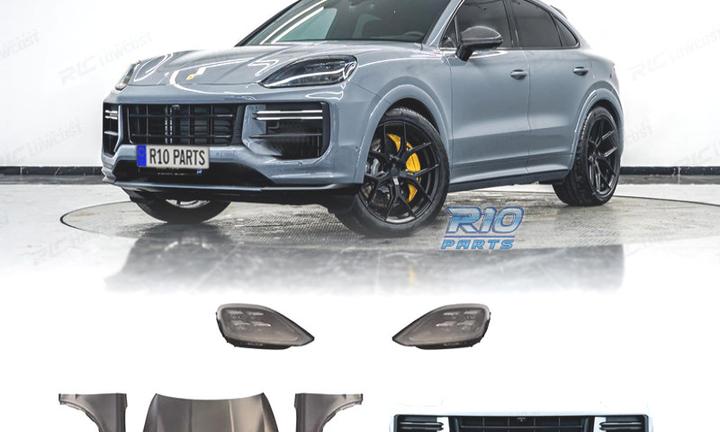 KIT CARROZZERIA PORSCHE CAYENNE 18-23 LOOK TURBO S
