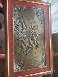 Coppia di quadri a rilievo – decorazione classica