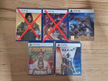 Giochi Playstation 5 PS5, OTTIMI ITA