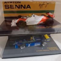 Lotto F1 Ayrton Senna Minichamps scala 1:43