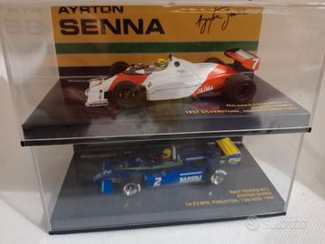 Lotto F1 Ayrton Senna Minichamps scala 1:43