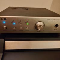 Tianyun Zero DAC con OPA627BP + M2Tech Hiface