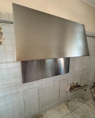 Cappa arredo inox 120