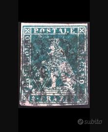 Antichi Stati Toscana 4 cr. Verde intenso