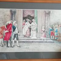 QUADRI ORIGINALI VINCENZO LORIA acquerelli