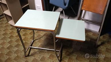 banchetti  scuola vintage a doppio piano