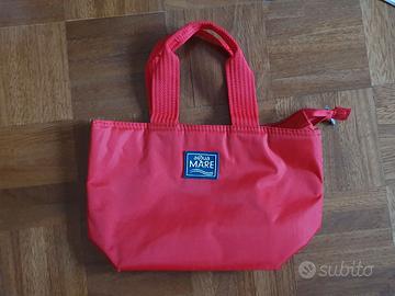 Piccola borsa termica Aqua di Mare, colore rosso,