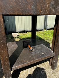 Tavolo batticarne in legno