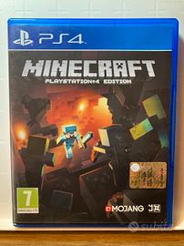 Minecraft PS4 - Completo Custodia e Libretto BUONO