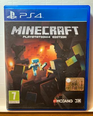Minecraft PS4 - Completo Custodia e Libretto BUONO