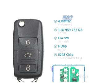 CHIAVE COMPLETA SEAT VOLKSWAGEN VW SKODA VARI MODE