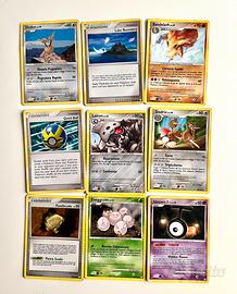 Lotto di 9 Carte Pokemon ex  Tesori Misteriosi