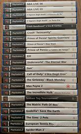 Lotto 22 giochi PlayStation 2 originali