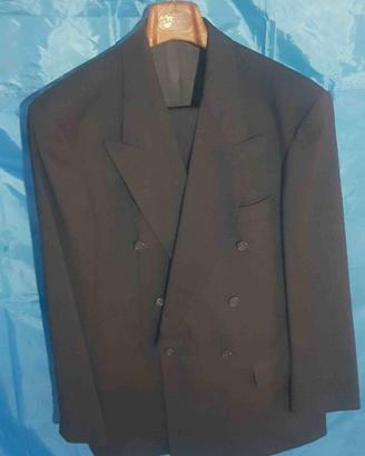 Abito Vintage HUGO BOSS Uomo 50 Doppio Petto