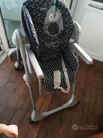 Seggiolone pappa chicco polly penguin