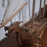 galeone in legno 