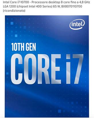 i7 10700kf 4.7mHz