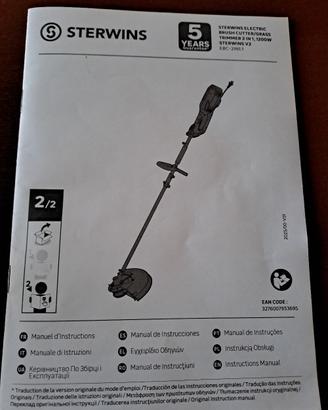 Decespugliatore elettrico 1200W . Nuovo