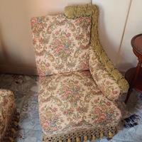 trittico divani stile Liberty 