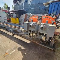 Troncatrice a due teste tekna per alluminio