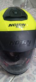 Casco Per Moto Nolan Taglia M Giallo e Nero