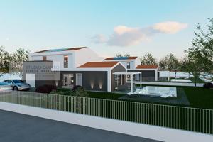 Lotto di 856 mq. con progetto approvato