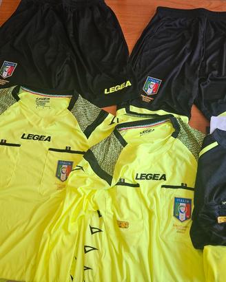 Kit ufficiale arbitro Legea taglia L (6 PEZZI)