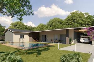 Villa di 215 m² con 4 locali e box auto doppio a C