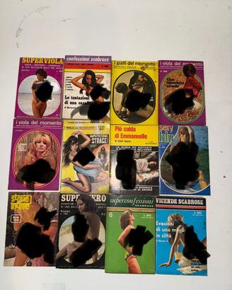 Lotto 243 tascabili erotici/soft erotici