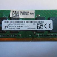 RAM 4GB DDR4 per notebook