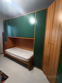 Camera da letto completa Armadio Rete e Materasso