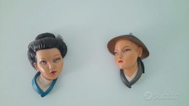 Maschere da parete Magri anni '50