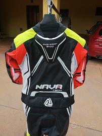 tuta 54 divisibile in pelle auto