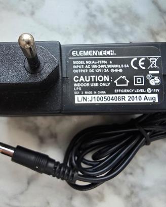 Alimentatore 12V 2A