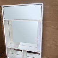 Set bagno con specchio, mobile e lavandino