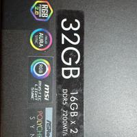 Memoria Ram Led 32gb DDR5 7200