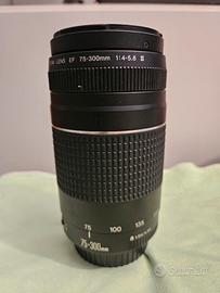 Canon Teleobiettivo zoom EF – 75 mm – 300 mm