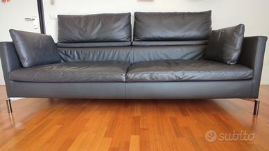 divano in pelle - 3/4 posti