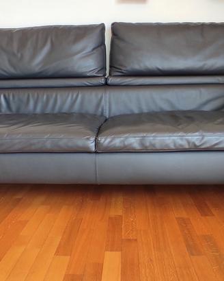 divano in pelle - 3/4 posti