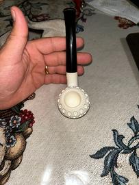 Pipa in schiuma di mare  meerschaum