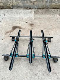 KIT Barre portatutto e porta biciclette Thule