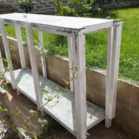 Struttura in ferro per acquari 200x50