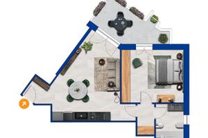 Monte Urpinu - Rifinito Bivano 60mq fronte Parco