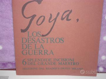 N. 6 Incisioni del Maestro Goya
