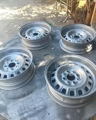 Cerchi 13 Fiat canale rovesciato