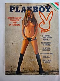 Playboy Italia Settembre 1974 Brigitte Bardot