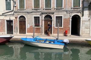 Motoscafo d'epoca barca celli pirelli