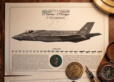 Litografia da Collezione F-35A Lightning II