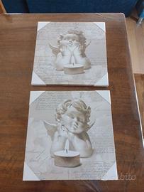 Quadri in tela angeli