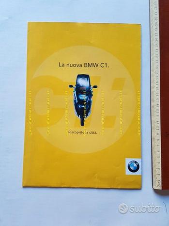 BMW C1 125 200 1999 depliant poster moto SCOOTER